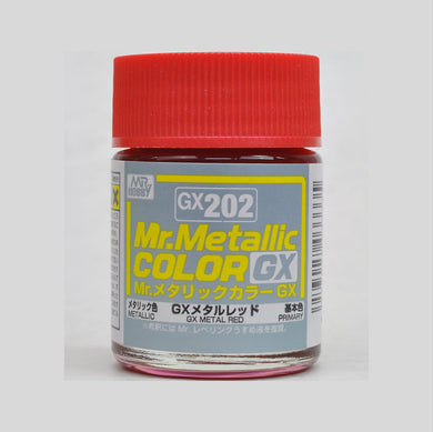 Mr Metallic Color GX202 Metal Red