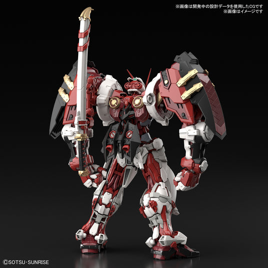 High-Resolution Model 1/100 - Gundam Astray Red Frame Powered Red