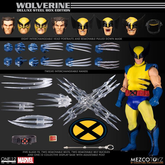 Mezco Toyz - One:12 X-Men: Wolverine Deluxe Steel Box Edition