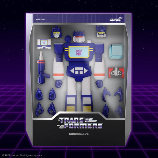Super 7 - Transformers Ultimates - Soundwave
