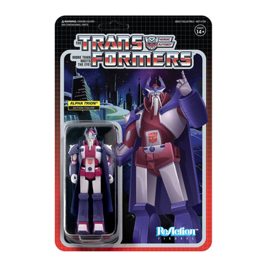Transformers X Super 7 - Transformers ReAction: Alpha Trion