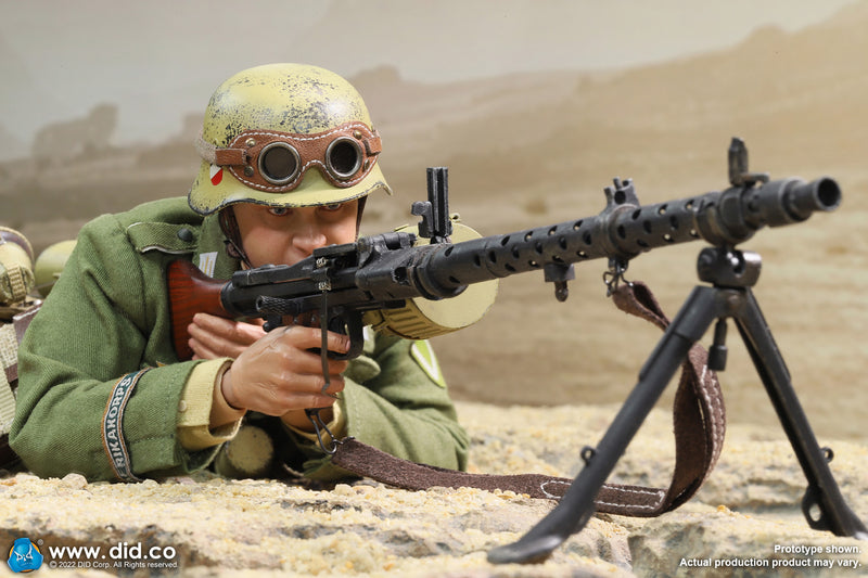 Load image into Gallery viewer, DID - 1/6 WWII German Africa Corps WH MG34 Gunner - Bialas
