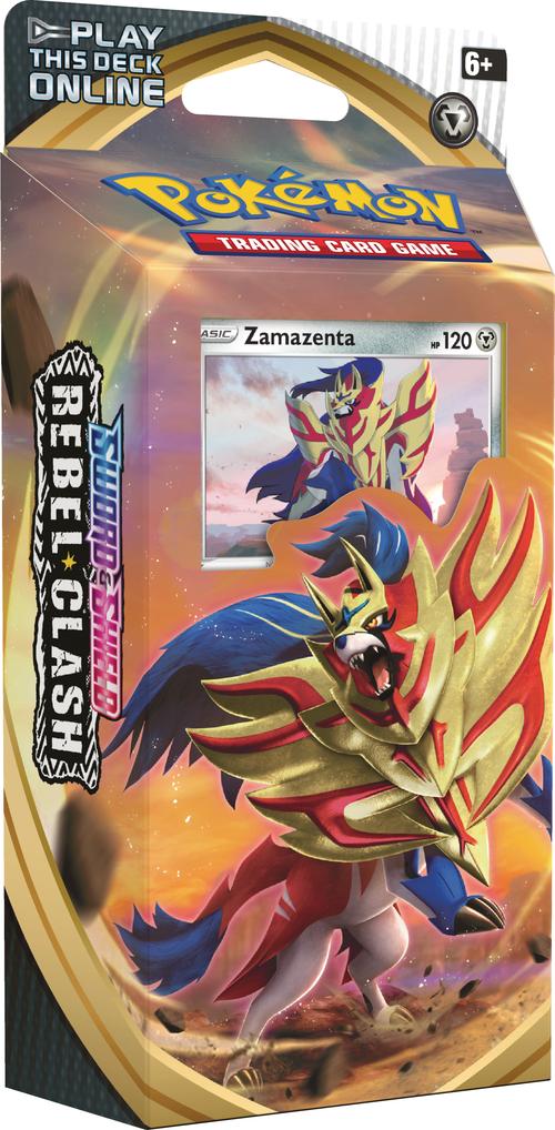 Pokemon TCG - Sword and Shield: Rebel Clash Theme Deck - Zamazenta