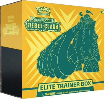 Pokemon TCG - Sword and Shield: Rebel Clash Elite Trainer Box