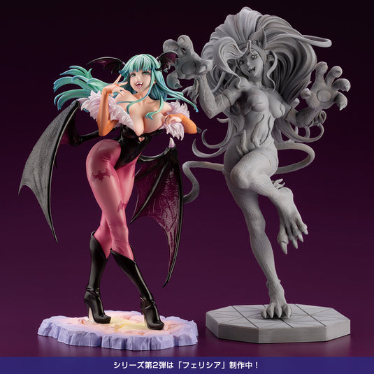 Kotobukiya - Darkstalkers Bishoujo Statue - Morrigan