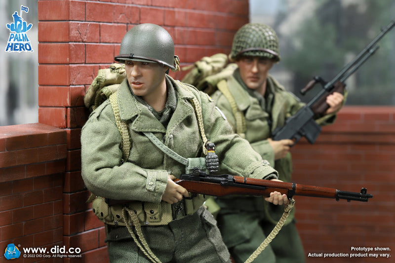 Load image into Gallery viewer, DID - 1/12 Palm Hero Series WWII US 2nd Ranger Battalion Series 3 - Private Caparzo
