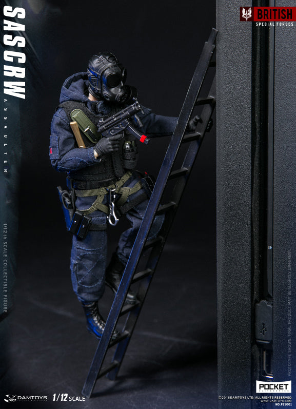 Load image into Gallery viewer, DAM Toys - 1/12 Pocket Elite Series: SAS CRW Assaulter
