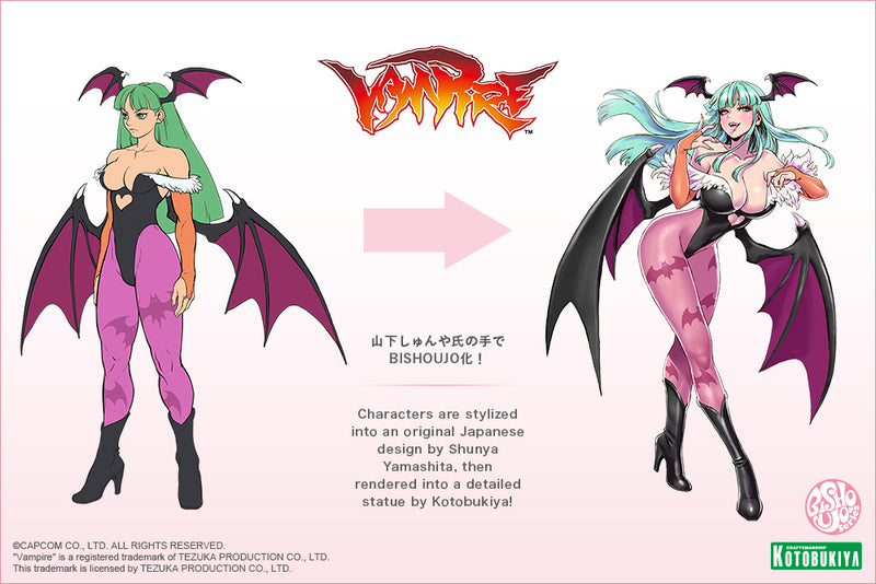 Load image into Gallery viewer, Kotobukiya - Darkstalkers Bishoujo Statue - Morrigan
