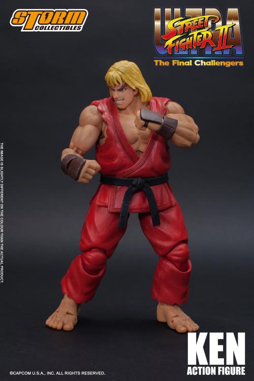 Load image into Gallery viewer, Storm Collectibles - Ultra Street Fighter II: The Final Challengers Ken 1/12 Scale
