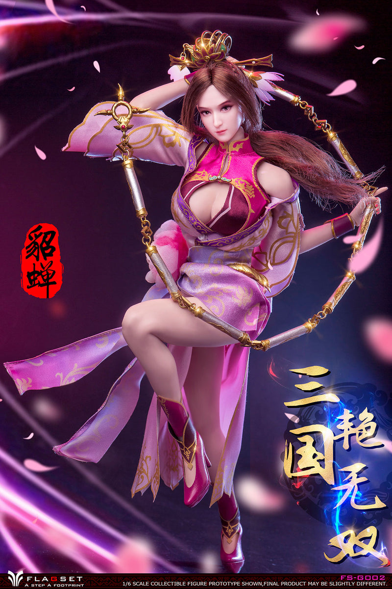 Load image into Gallery viewer, Flagset - Romance of the Three Kingdoms: Diao Chan
