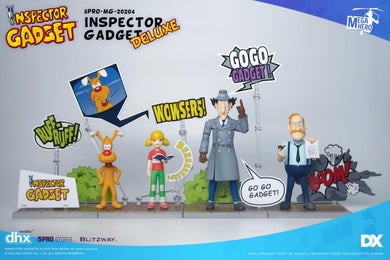 Blitzway - MEGAHERO Inspector Gadget: Inspector Gadget Deluxe Figure Set