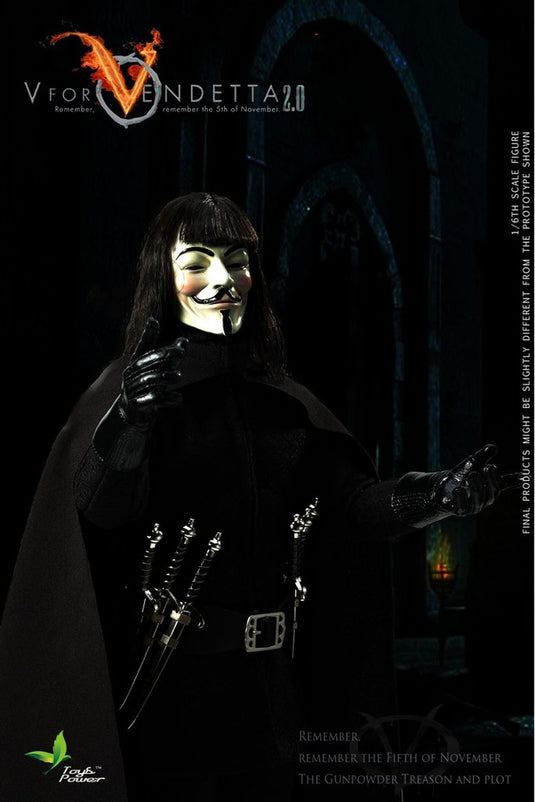 Toys Power V for Vendetta 2.0 Ages Three and Up