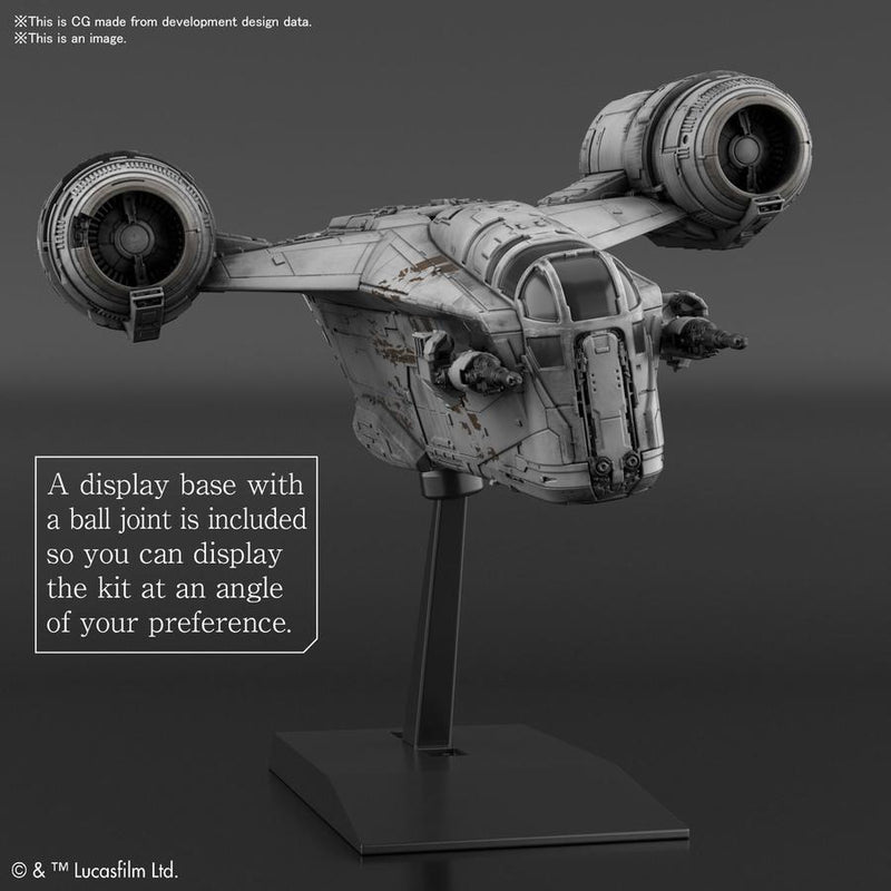 Load image into Gallery viewer, Bandai - Star Wars Vehicle Model: Razor Crest [Silver Coating Version] Model Kit
