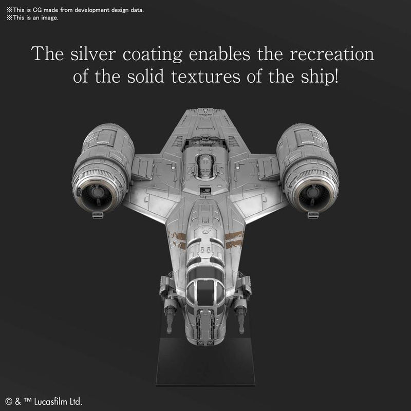 Load image into Gallery viewer, Bandai - Star Wars Vehicle Model: Razor Crest [Silver Coating Version] Model Kit
