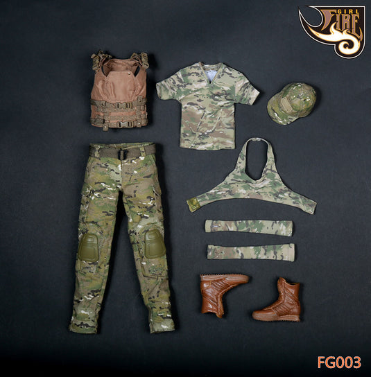 Fire Girl - Tactical Female Shooter Set