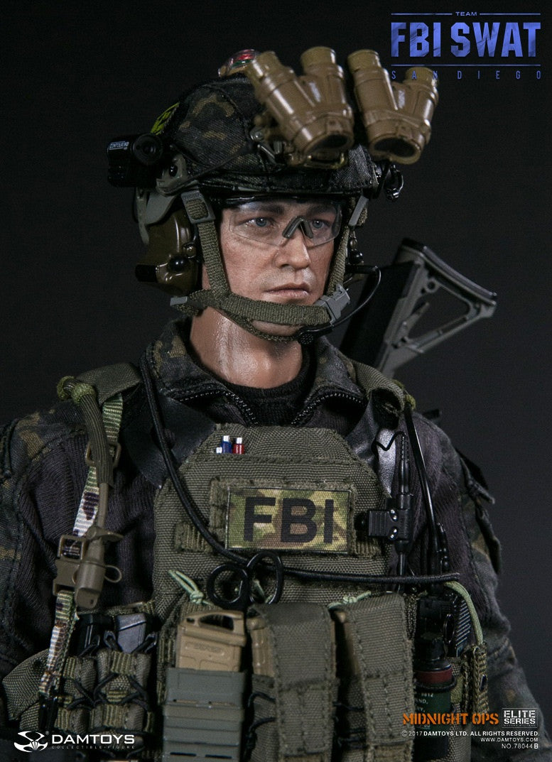 Load image into Gallery viewer, DAM Toys - FBI SWAT Team Agent - San Diego Midnight Ops
