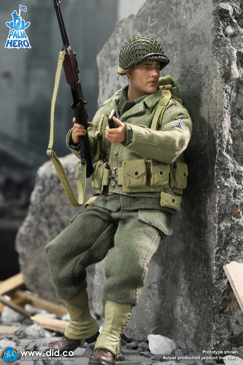 Load image into Gallery viewer, DID - 1/12 Palm Hero Series WWII US 2nd Ranger Battalion Series 4 - Private Reiben
