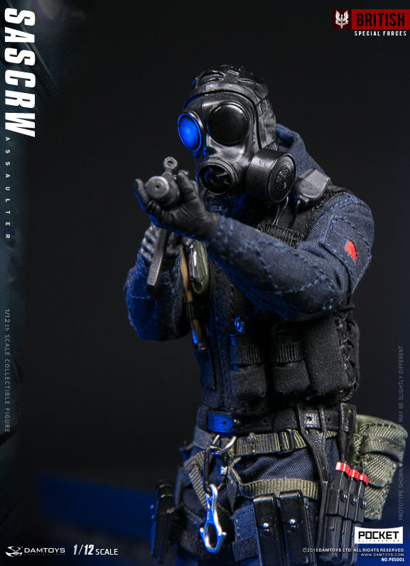 Load image into Gallery viewer, DAM Toys - 1/12 Pocket Elite Series: SAS CRW Assaulter
