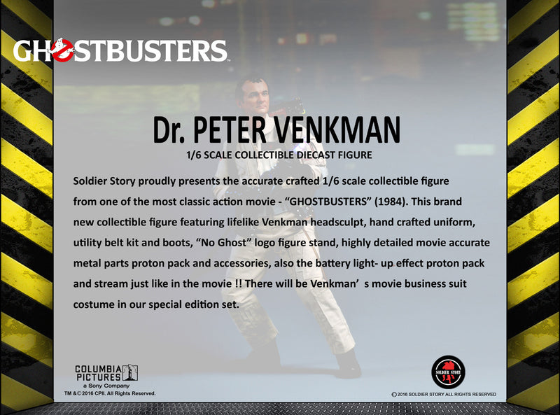 Load image into Gallery viewer, Soldier Story - GHOSTBUSTERS 1984 - Dr. PETER VENKMAN - Special Edition
