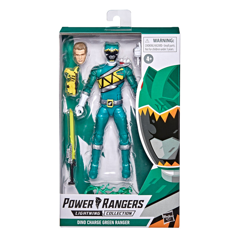 Load image into Gallery viewer, Power Rangers Lightning Collection - Power Rangers Dino Charge: Dino Charge Green Ranger
