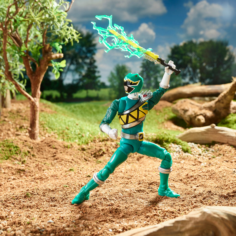 Load image into Gallery viewer, Power Rangers Lightning Collection - Power Rangers Dino Charge: Dino Charge Green Ranger
