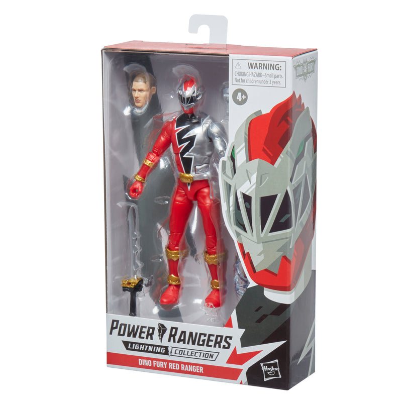 Load image into Gallery viewer, Power Rangers Lightning Collection - Power Rangers Dino Fury: Red Ranger
