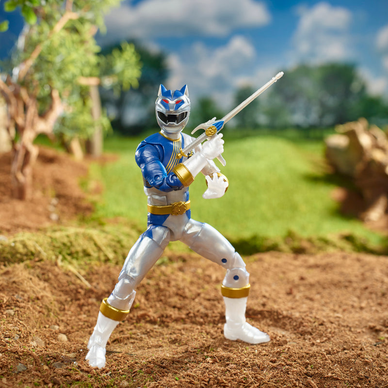 Load image into Gallery viewer, Power Rangers Lightning Collection - Power Rangers Wild Force: Lunar Wolf Ranger
