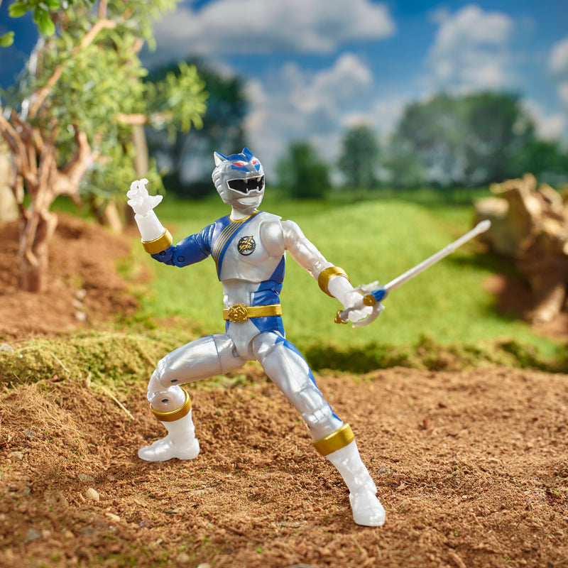 Load image into Gallery viewer, Power Rangers Lightning Collection - Power Rangers Wild Force: Lunar Wolf Ranger
