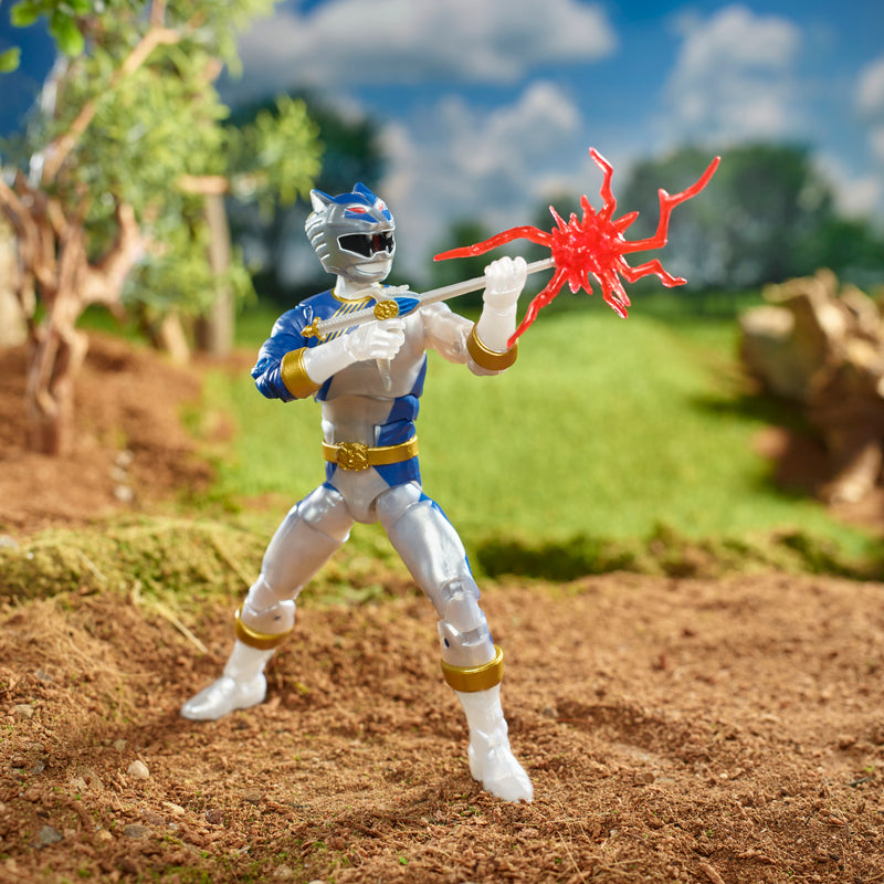 Load image into Gallery viewer, Power Rangers Lightning Collection - Power Rangers Wild Force: Lunar Wolf Ranger
