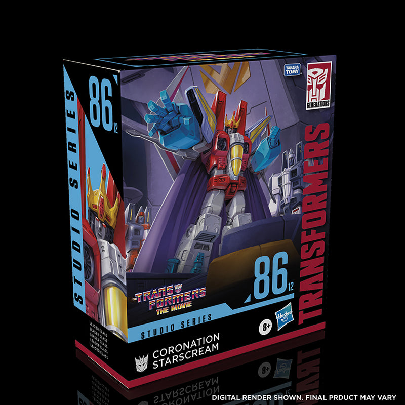 Load image into Gallery viewer, Transformers Studio Series 86-12 - The Transformers: The Movie Leader Coronation Starscream
