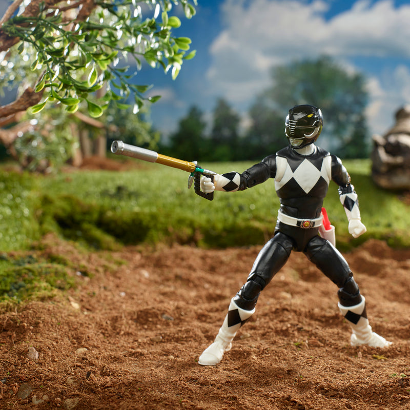 Load image into Gallery viewer, Power Rangers Lightning Collection - Mighty Morphin Power Rangers: Black Ranger
