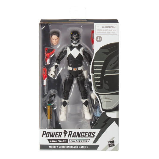 Power Rangers Lightning Collection - Mighty Morphin Power Rangers: Black Ranger