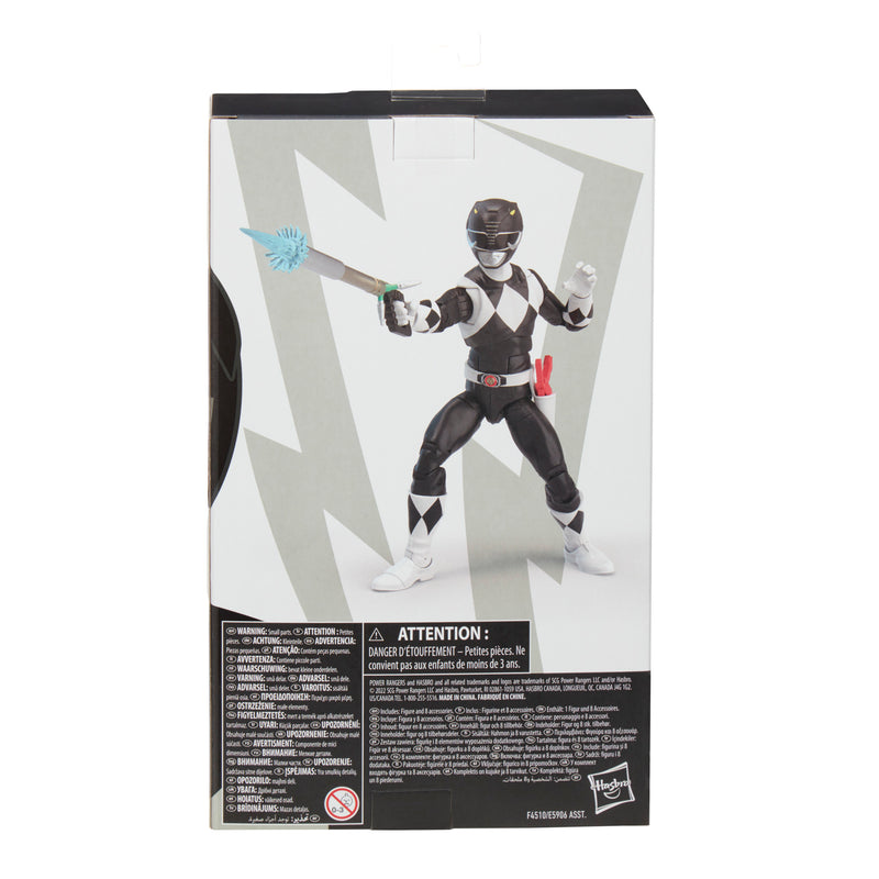 Load image into Gallery viewer, Power Rangers Lightning Collection - Mighty Morphin Power Rangers: Black Ranger
