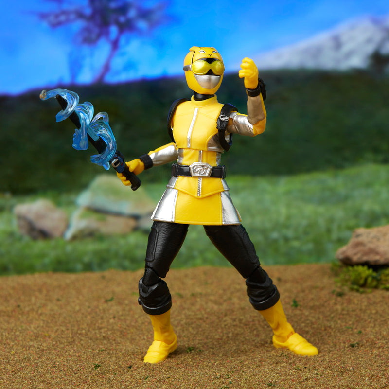 Load image into Gallery viewer, Power Rangers Lightning Collection - Power Rangers Beast Morphers: Yellow Ranger
