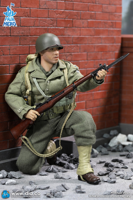 DID - 1/12 Palm Hero Series WWII US 2nd Ranger Battalion Series 3 - Private Caparzo