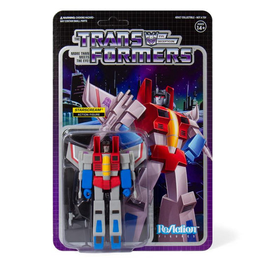 Transformers X Super 7 - Transformers ReAction: Starscream