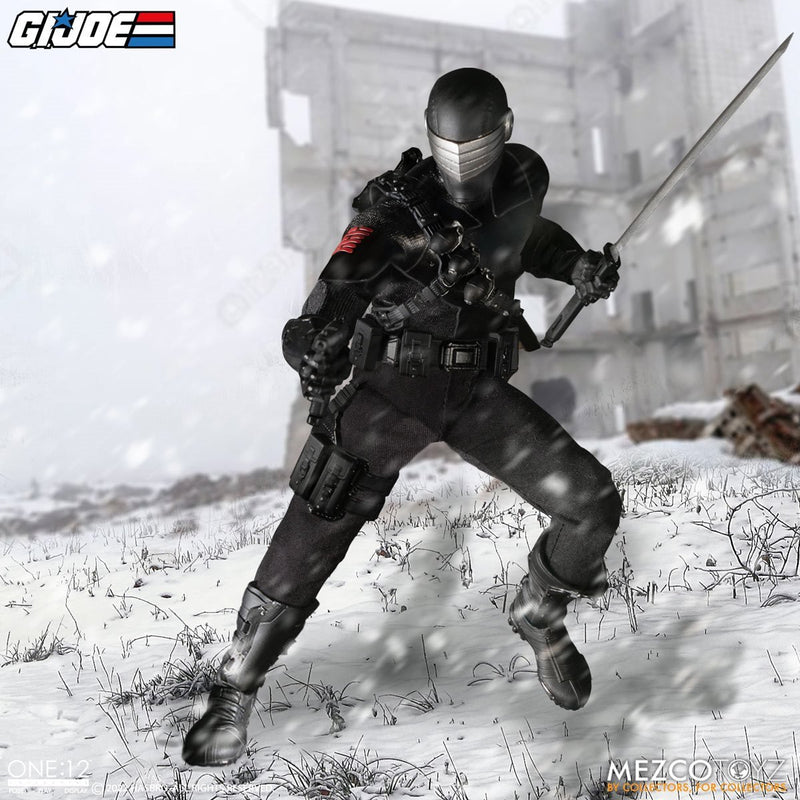 Load image into Gallery viewer, Mezco Toyz - One:12 G.I. Joe: Deluxe Snake Eyes
