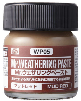Mr. Weathering Paste - Mud Red