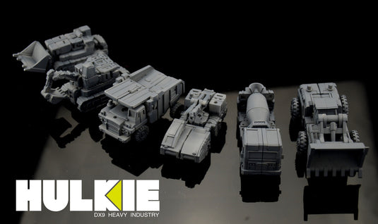 DX9 - War in Pocket - Hulkie set of 6 figures
