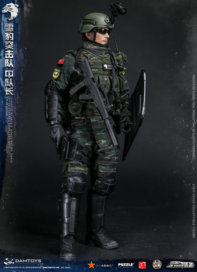 Load image into Gallery viewer, DAM Toys - Chinese People&#39;s Armed Police Force Snow Leopard Commando Unit Team Leader
