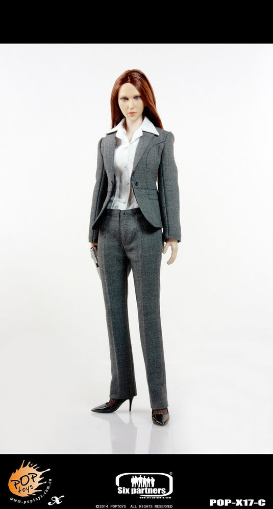 Pop Toys - MI6 Female Agent in Grey