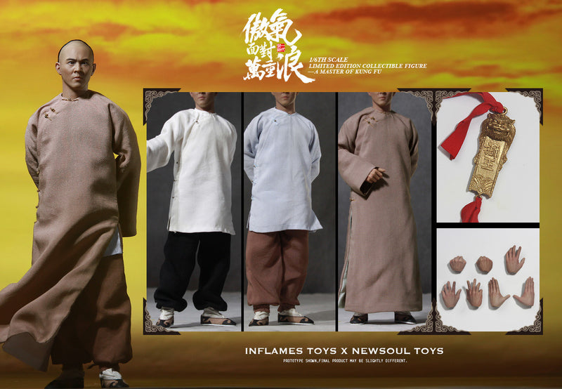 Load image into Gallery viewer, Inflames Toys X Newsoul Toys - A Master Of Kung Fu Deluxe Version
