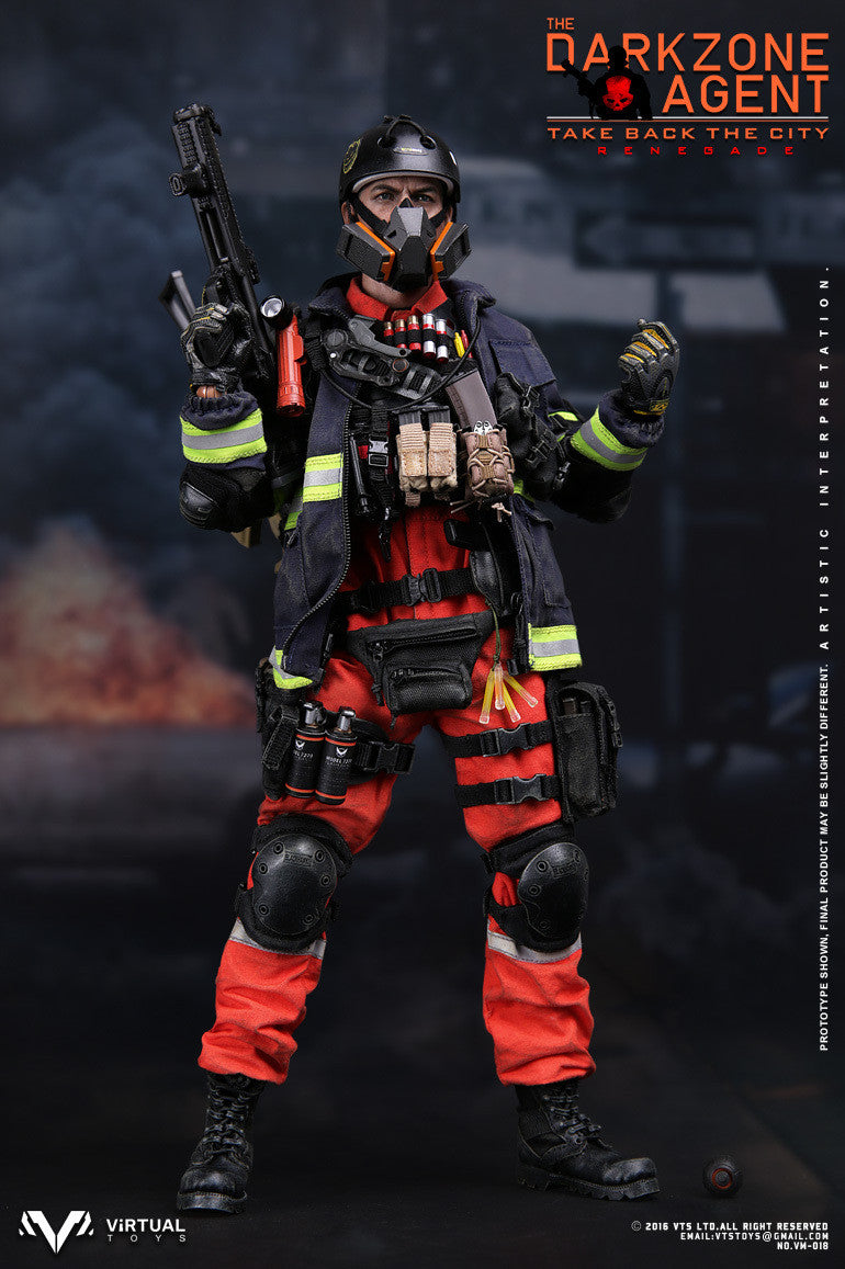 Load image into Gallery viewer, VTS Toys - The Darkzone Agent Renegade
