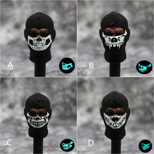 Load image into Gallery viewer, Other - Luminous Skull Balaclava
