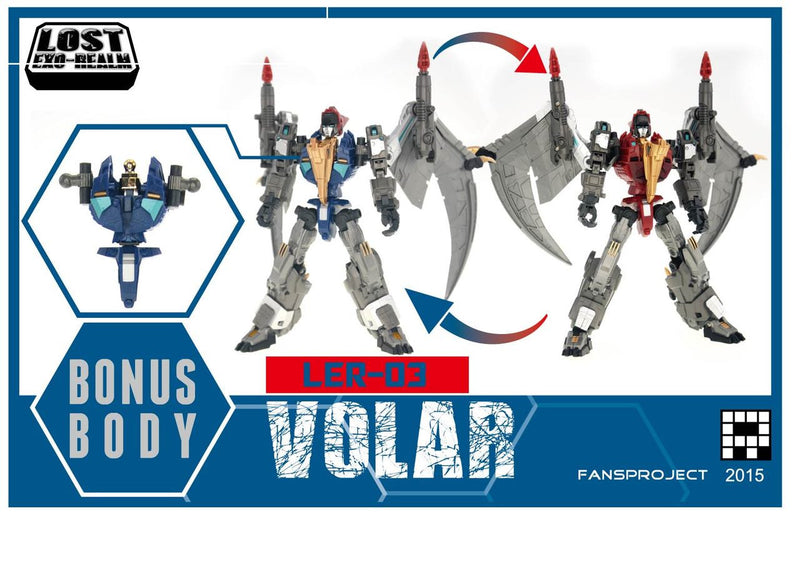 Load image into Gallery viewer, FansProject - Lost Exo Realm LER-03 - Volar and Velos
