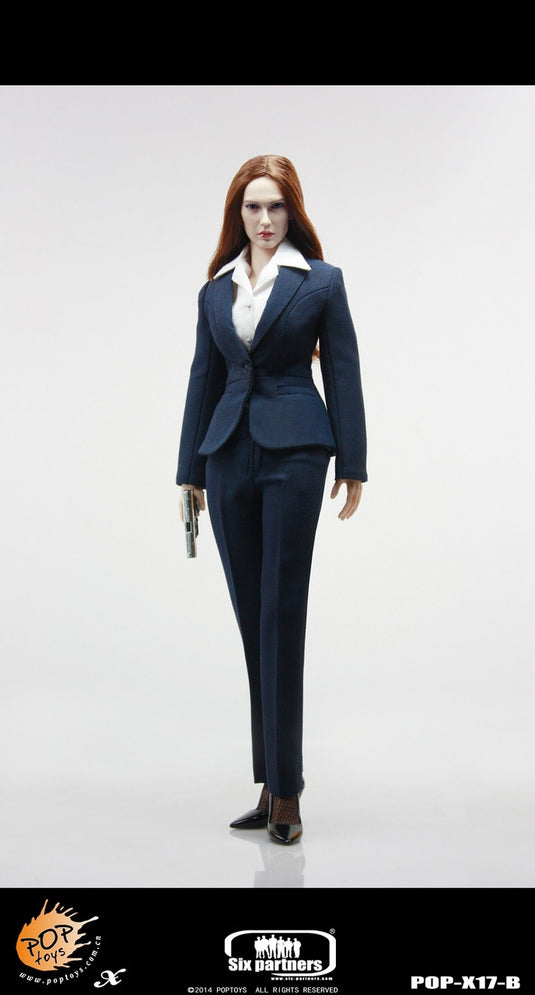 Pop Toys - MI6 Female Agent in Blue