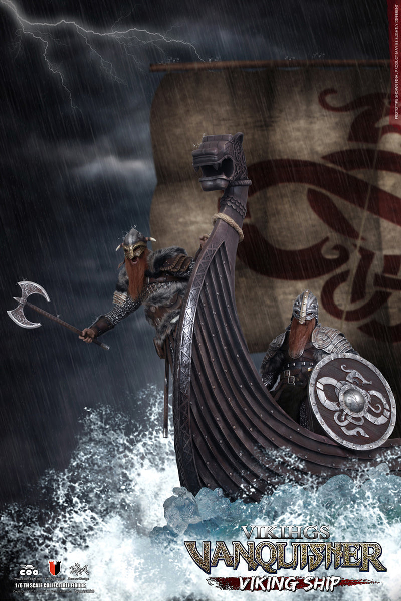 Load image into Gallery viewer, COO Model - Viking Vanquisher Viking Ship (Scene Platform)

