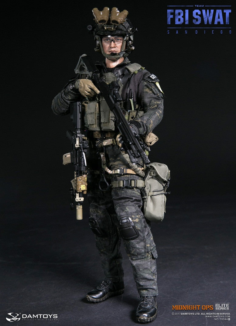 Load image into Gallery viewer, DAM Toys - FBI SWAT Team Agent - San Diego Midnight Ops
