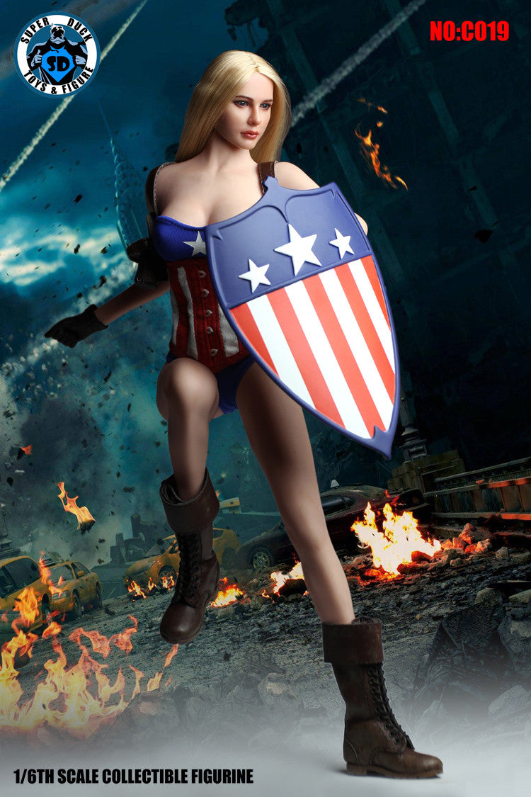 Load image into Gallery viewer, Super Duck - Cosplay Series - American Female Action Hero Accessory
