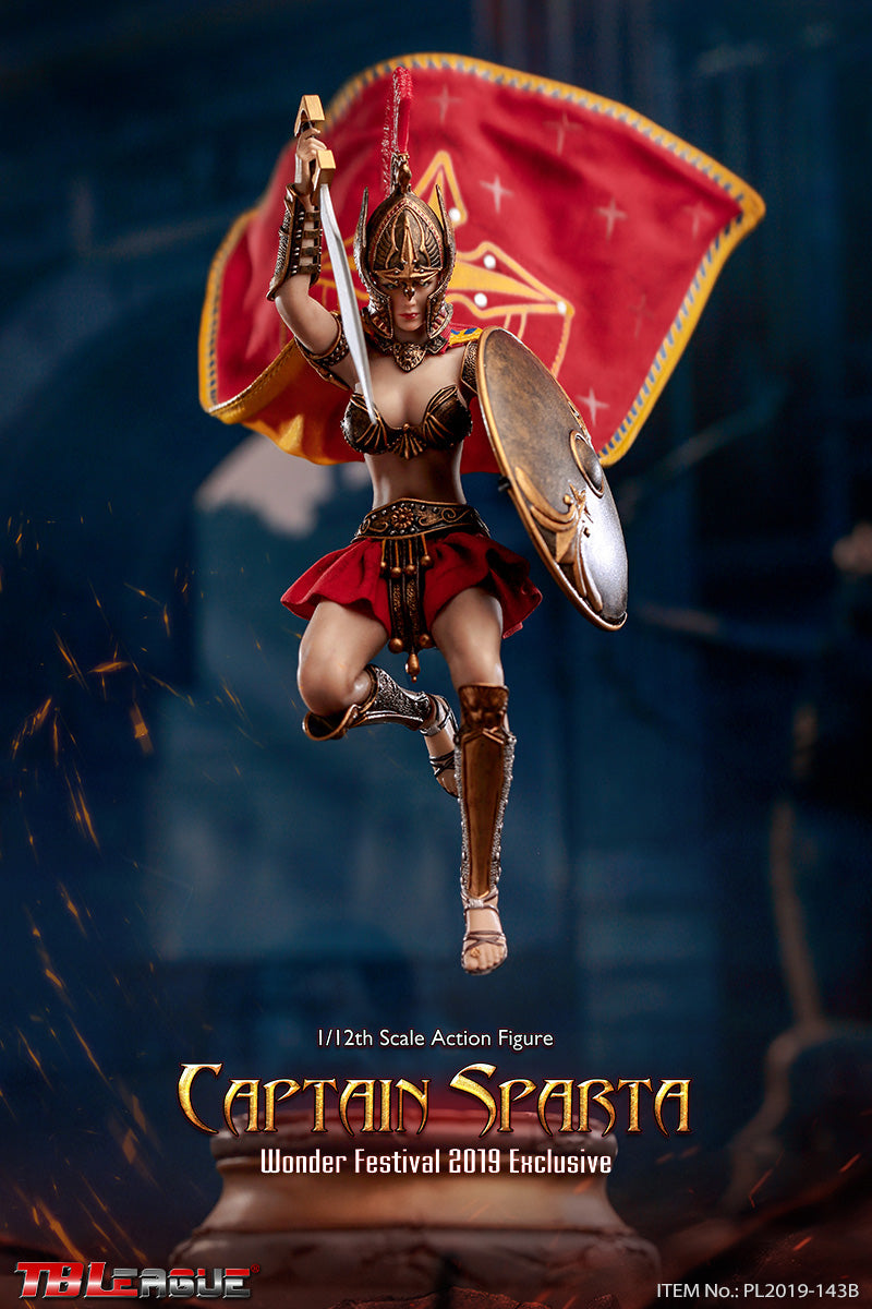 Load image into Gallery viewer, TBLeague - 1/12 Captain Sparta Wonder Festival 2019 Exclusive
